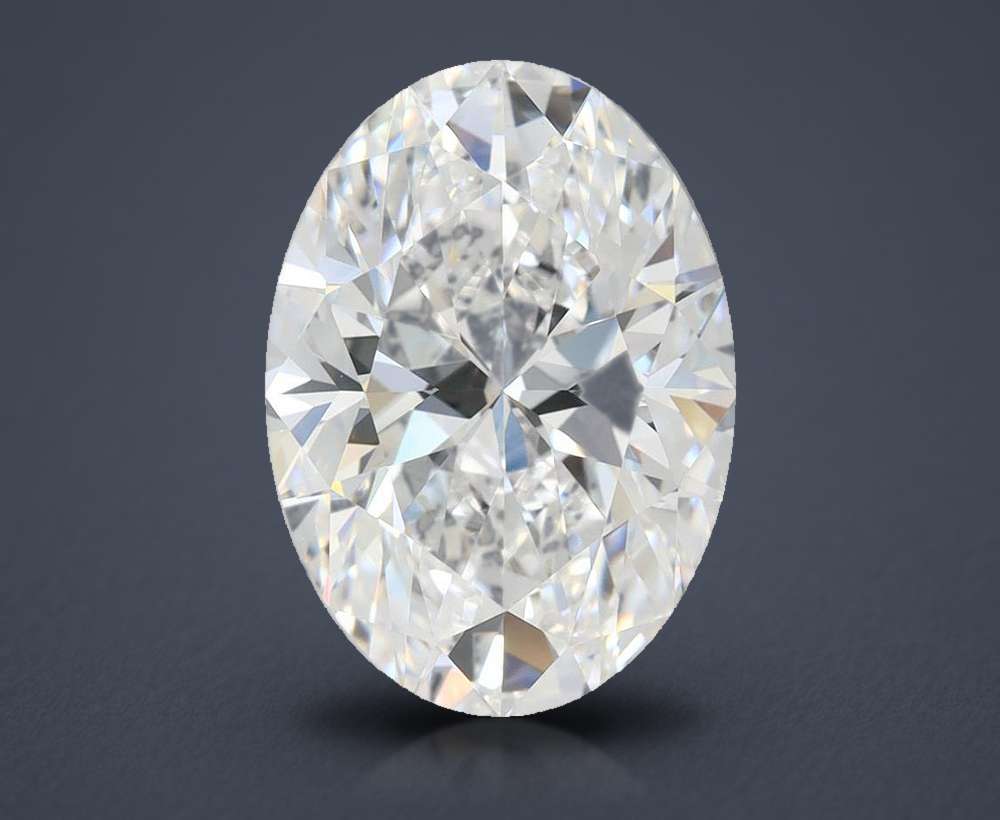 4.00 Carat Oval Lab Diamond