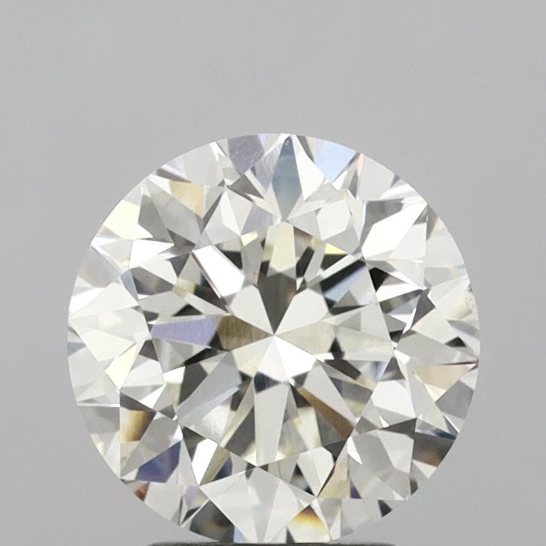 3.09ct J VS2 Very Good Cut Round Lab Grown Diamond