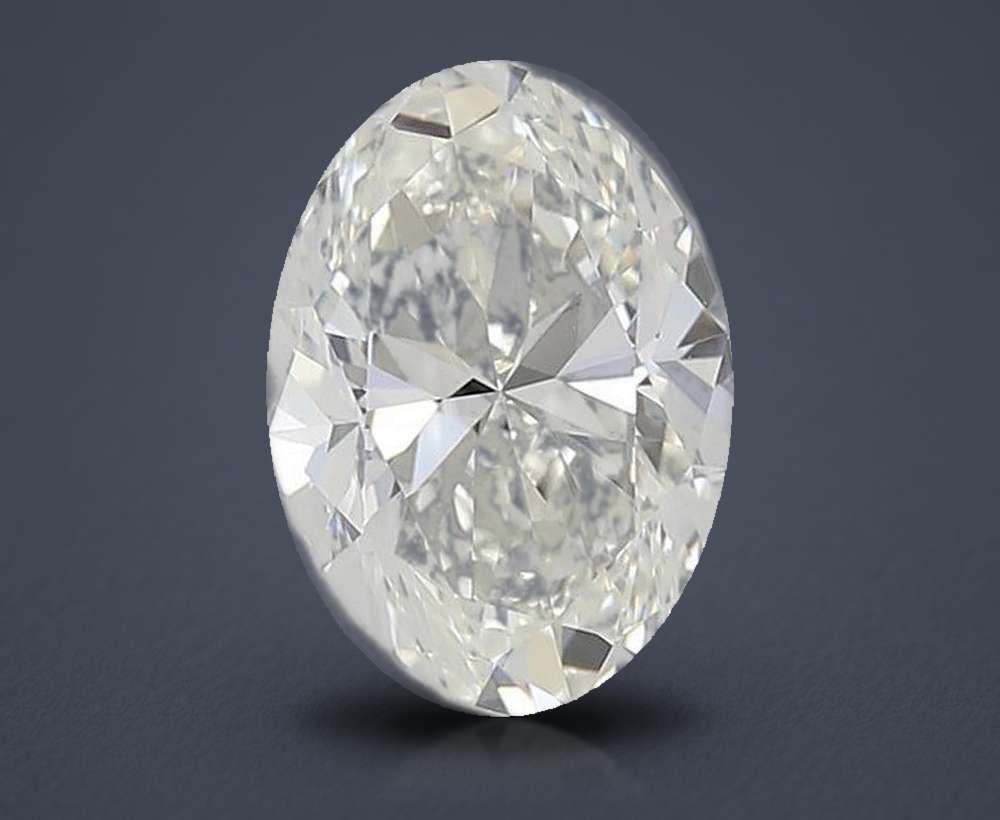 0.82 Carat Oval Natural Diamond