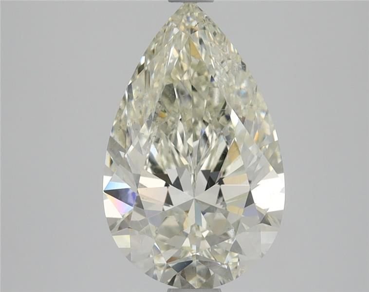 2.04ct K SI2 Rare Carat Ideal Cut Pear Diamond