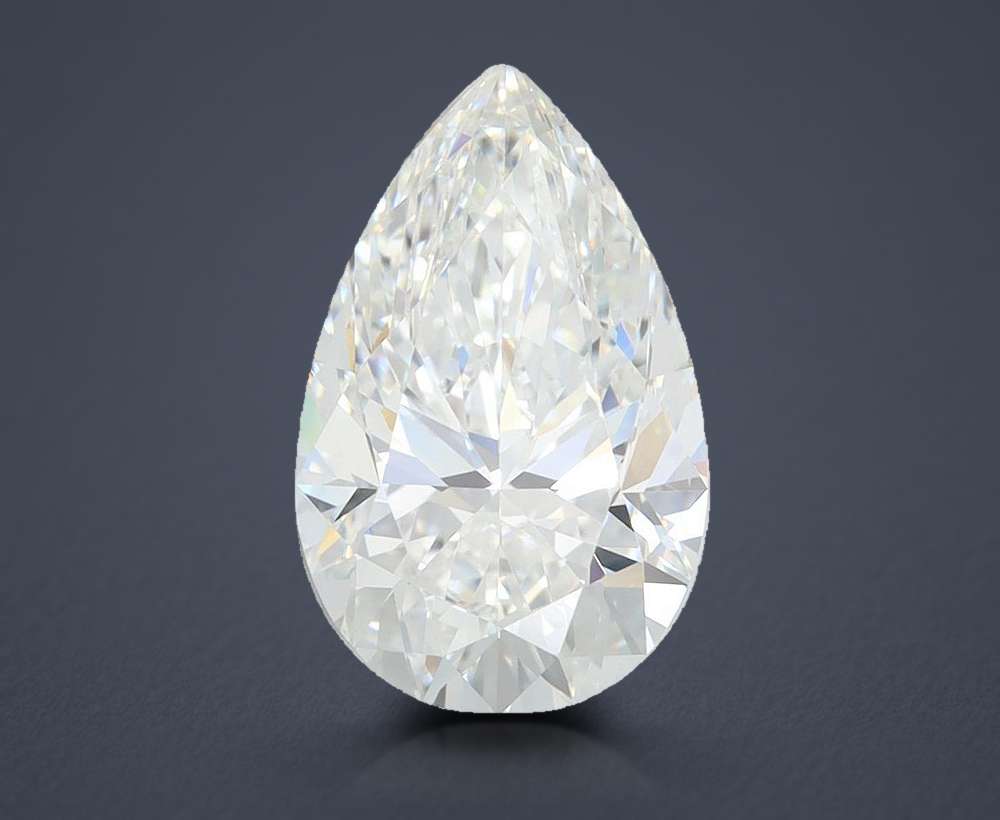 2.53 Carat Pear Lab Diamond