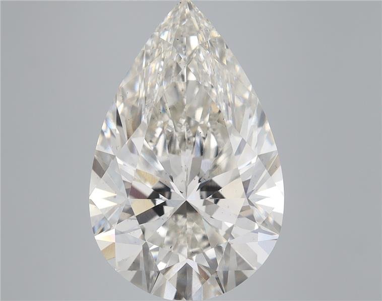 7.01ct H VS2 Rare Carat Ideal Cut Pear Lab Grown Diamond