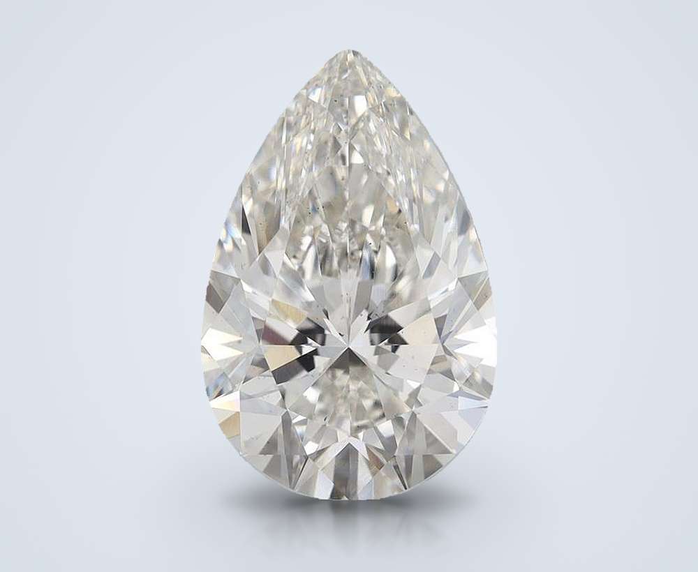 7.01 Carat Pear Lab Diamond