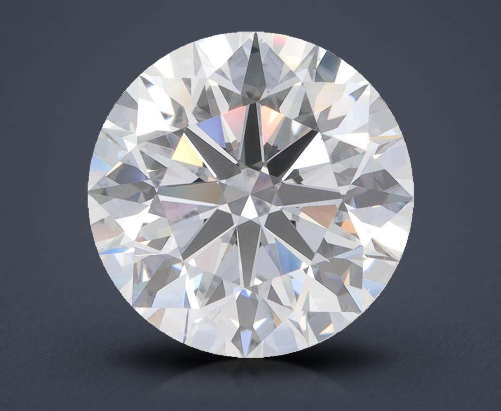 6.63 Carat Round Lab Diamond