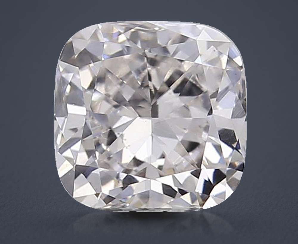 0.61 Carat Cushion Lab Diamond
