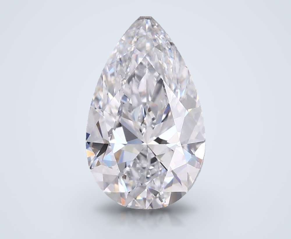 1.52 Carat Pear Lab Diamond