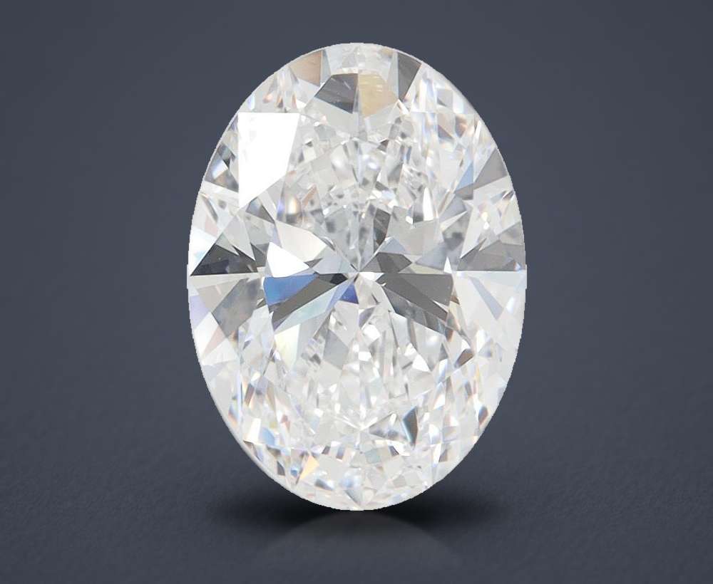 3.00 Carat Oval Lab Diamond