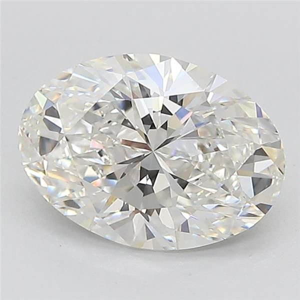 2.03ct F VS1 Rare Carat Ideal Cut Oval Lab Grown Diamond