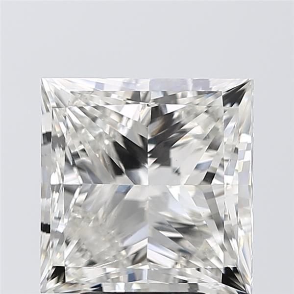 5.00ct H VS2 Very Good Cut Princess Lab Grown Diamond