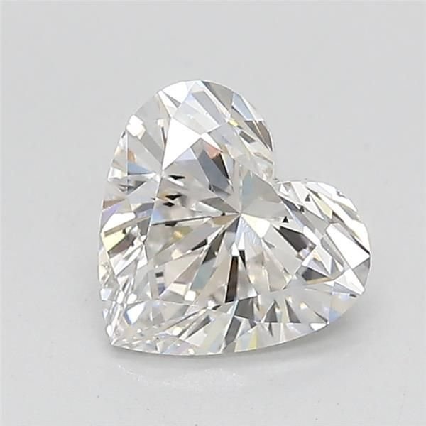 1.08ct F SI1 Rare Carat Ideal Cut Heart Lab Grown Diamond