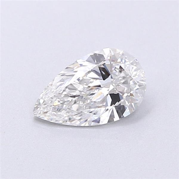 0.52ct E VVS2 Rare Carat Ideal Cut Pear Lab Grown Diamond