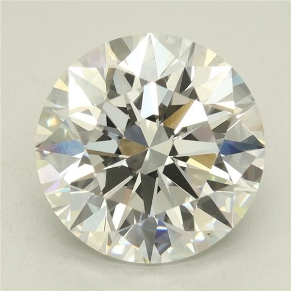 3.32ct D VS1 Rare Carat Ideal Cut Round Lab Grown Diamond