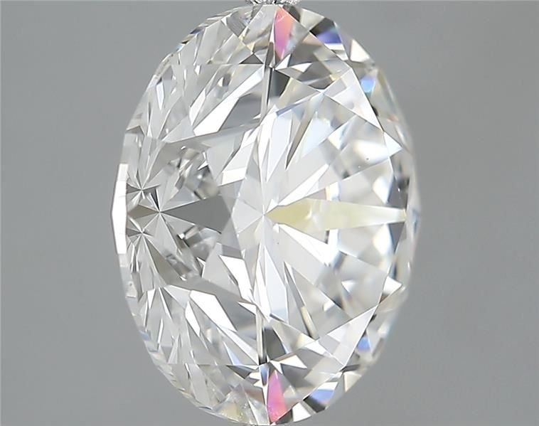 5.51ct F VS2 Rare Carat Ideal Cut Round Diamond