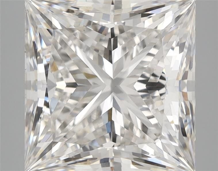 6.01ct G VS2 Rare Carat Ideal Cut Princess Lab Grown Diamond