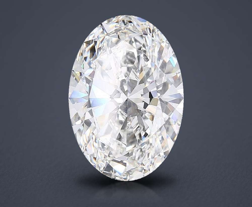 12.07 Carat Oval Lab Diamond