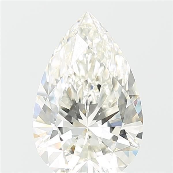 3.08ct G VS1 Rare Carat Ideal Cut Pear Lab Grown Diamond