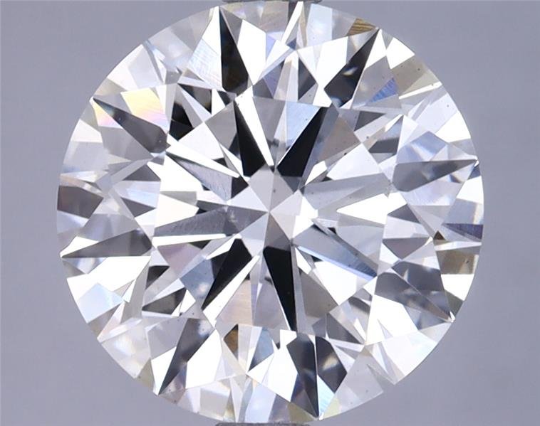 3.92ct H VS1 Rare Carat Ideal Cut Round Lab Grown Diamond