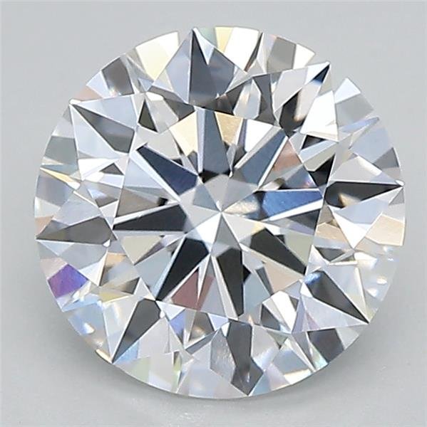 2.26ct D VVS2 Rare Carat Ideal Cut Round Lab Grown Diamond