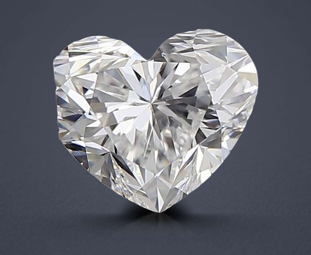 0.71 Carat Heart Natural Diamond