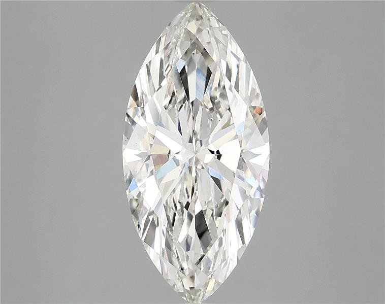 3.01ct H VS2 Rare Carat Ideal Cut Marquise Lab Grown Diamond