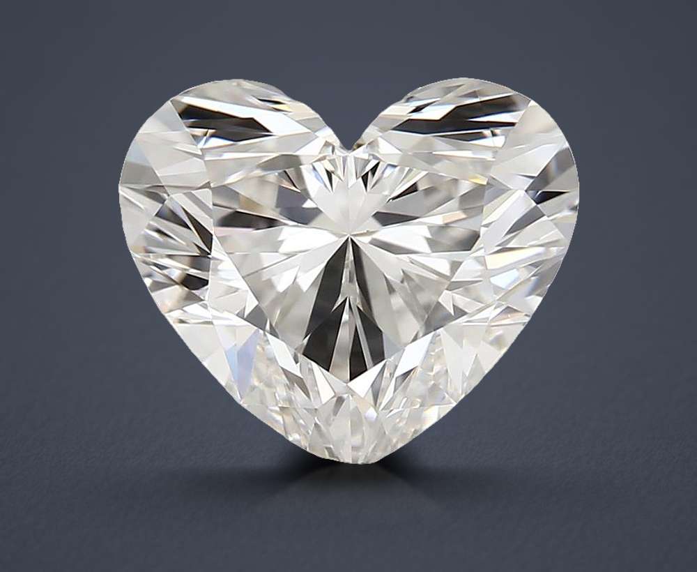 1.23 Carat Heart Natural Diamond