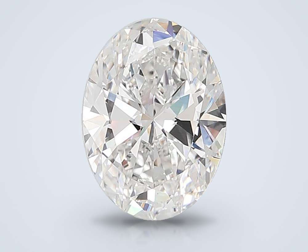 5.51 Carat Oval Lab Diamond