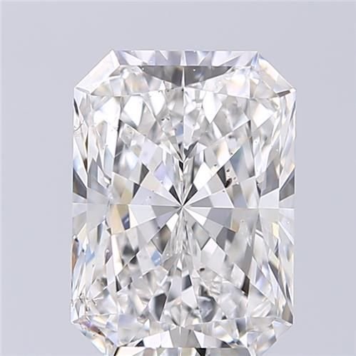 3.03ct F SI2 Rare Carat Ideal Cut Radiant Diamond