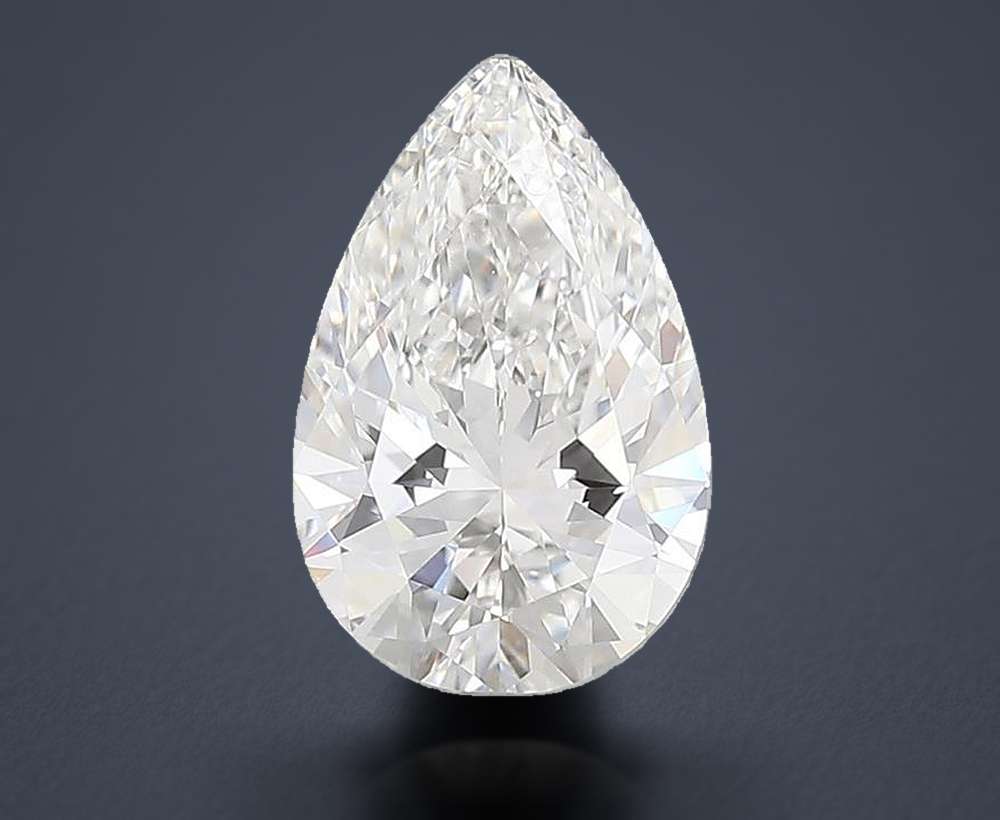 6.99 Carat Pear Lab Diamond