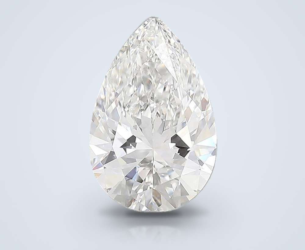 6.99 Carat Pear Lab Diamond