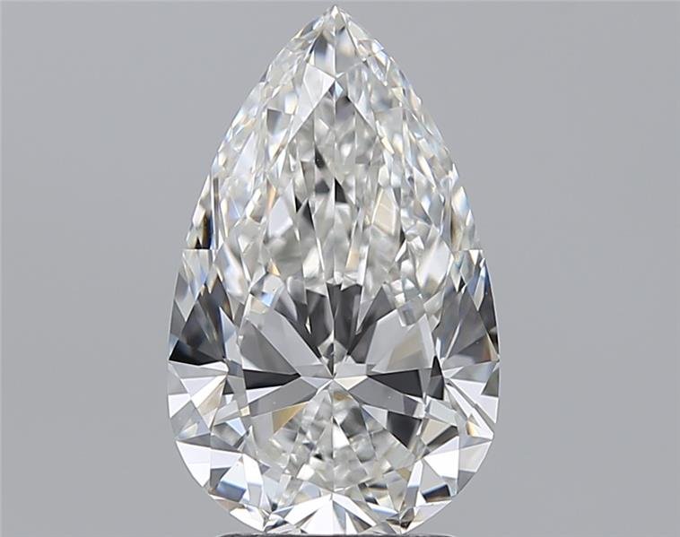 2.50 Carat Pear Natural Diamond