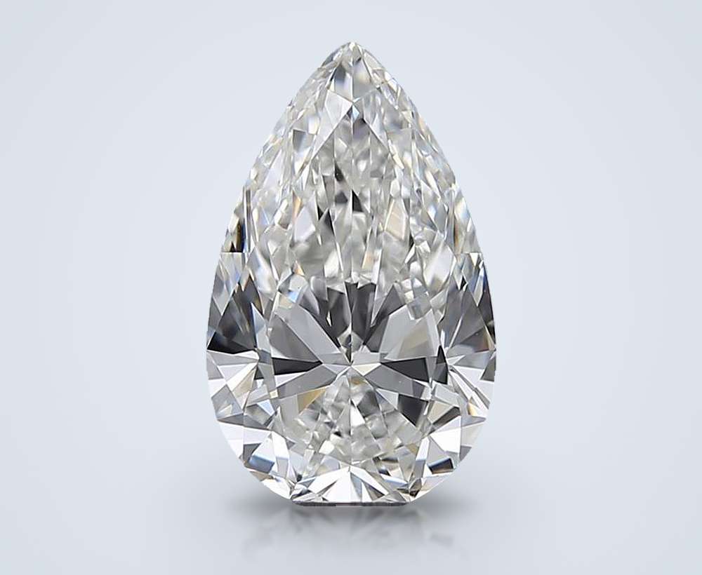 2.50 Carat Pear Natural Diamond