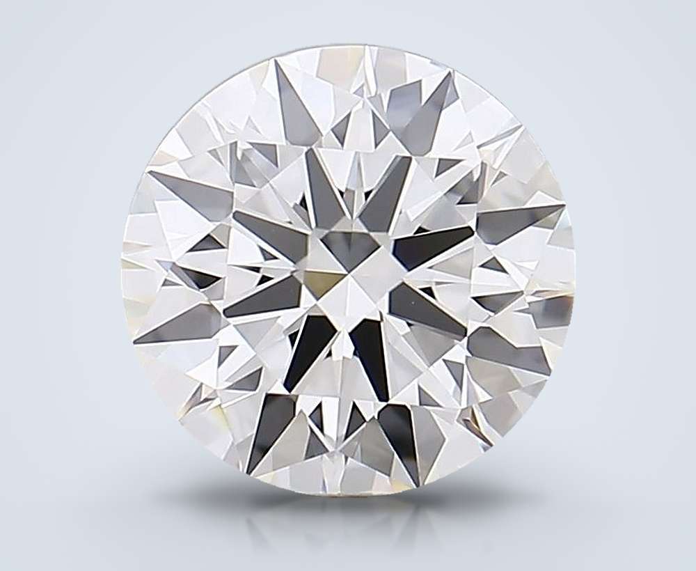 3.09 Carat Round Lab Diamond