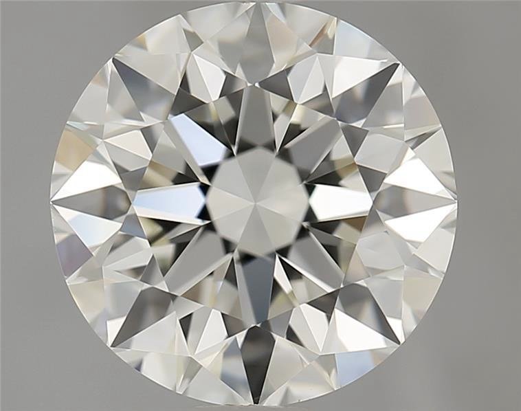 2.55ct K VS1 Rare Carat Ideal Cut Round Diamond