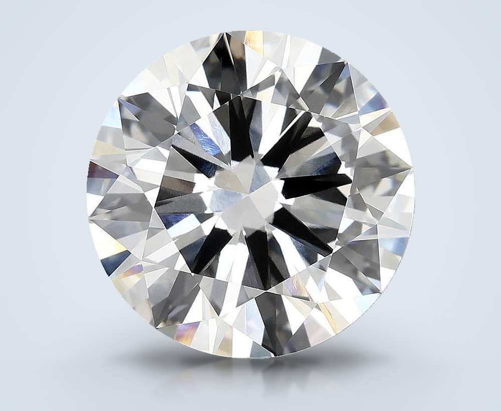7.55 Carat Round Lab Diamond