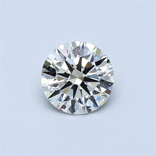 0.50ct K SI2 Rare Carat Ideal Cut Round Diamond