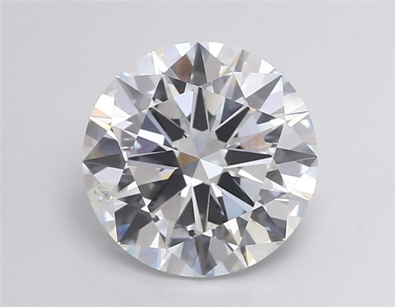 4.76ct F SI2 Excellent Cut Round Lab Grown Diamond