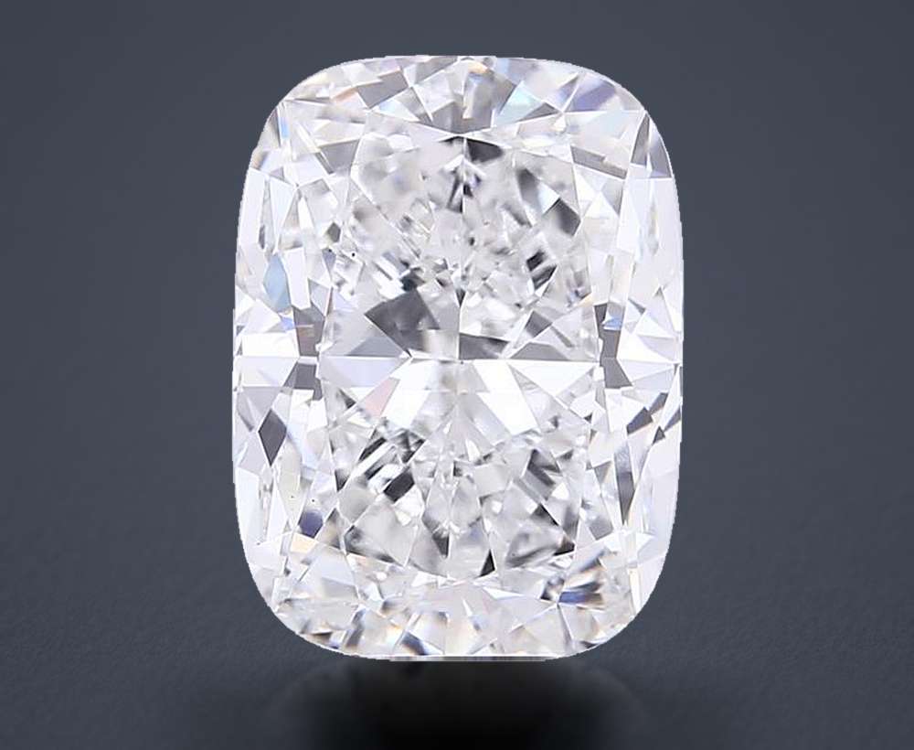 7.55 Carat Cushion Lab Diamond