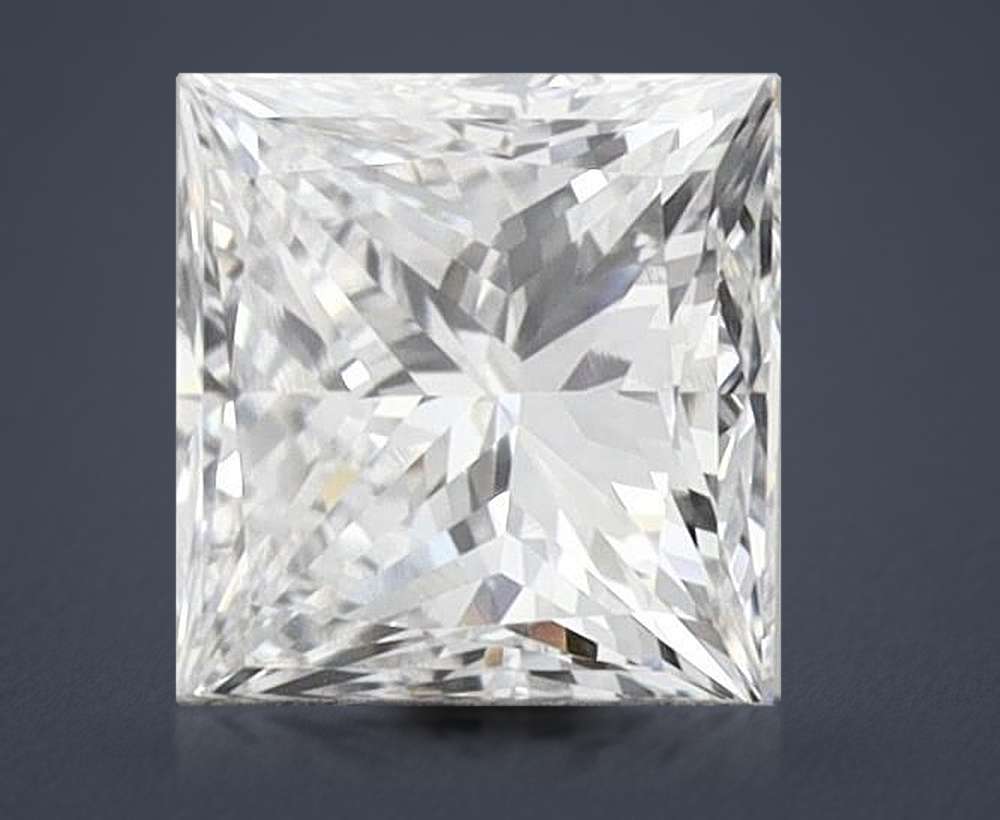 0.63 Carat Princess Lab Diamond
