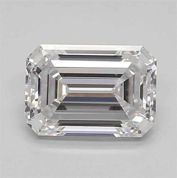 0.93ct D VS1 Excellent Cut Emerald Lab Grown Diamond