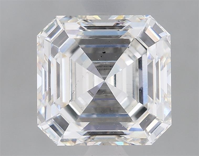 1.59ct F VS2 Rare Carat Ideal Cut Asscher Lab Grown Diamond