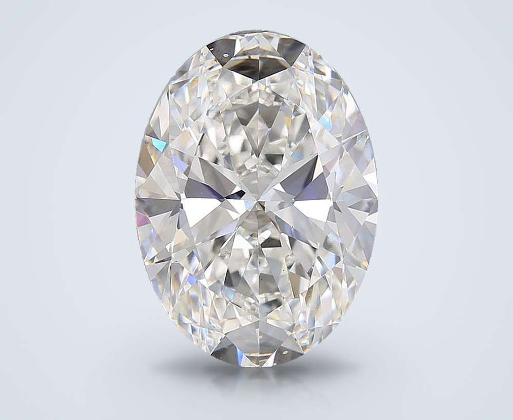 8.01 Carat Oval Lab Diamond