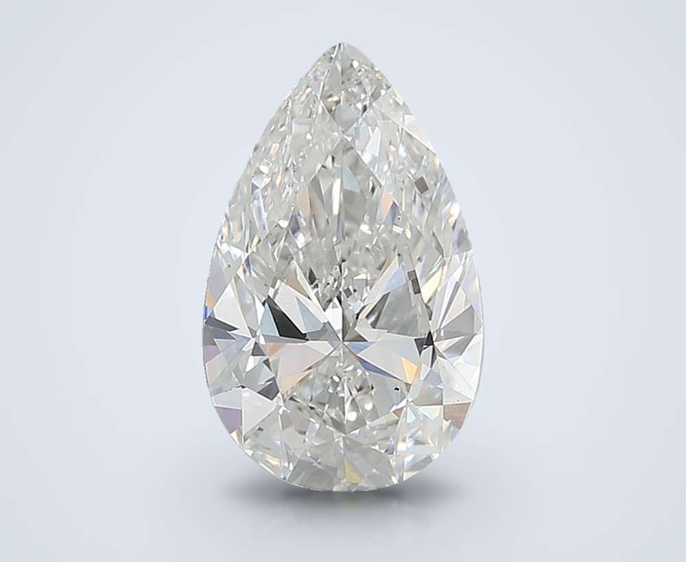 3.00 Carat Pear Lab Diamond