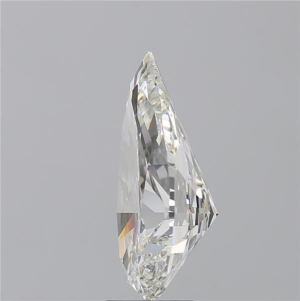 6.03ct I SI2 Rare Carat Ideal Cut Pear Diamond