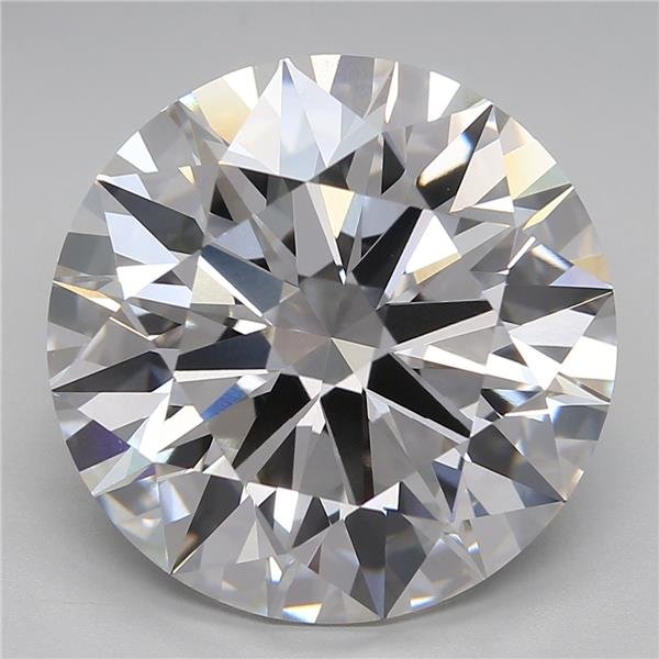 11.07ct F VVS2 Rare Carat Ideal Cut Round Lab Grown Diamond