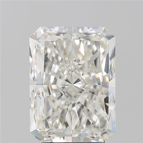 3.52ct I SI1 Rare Carat Ideal Cut Radiant Diamond