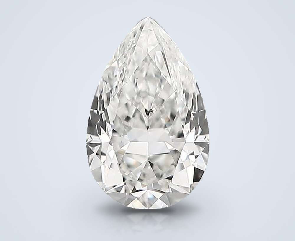 2.51 Carat Pear Natural Diamond