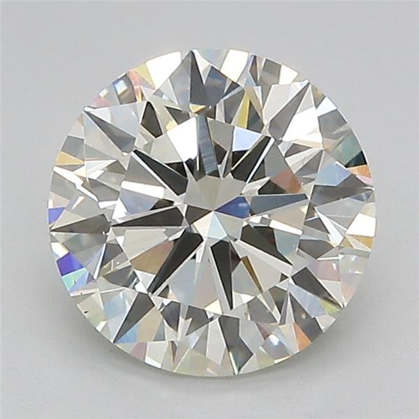2.31ct J VS1 Excellent Cut Round Lab Grown Diamond