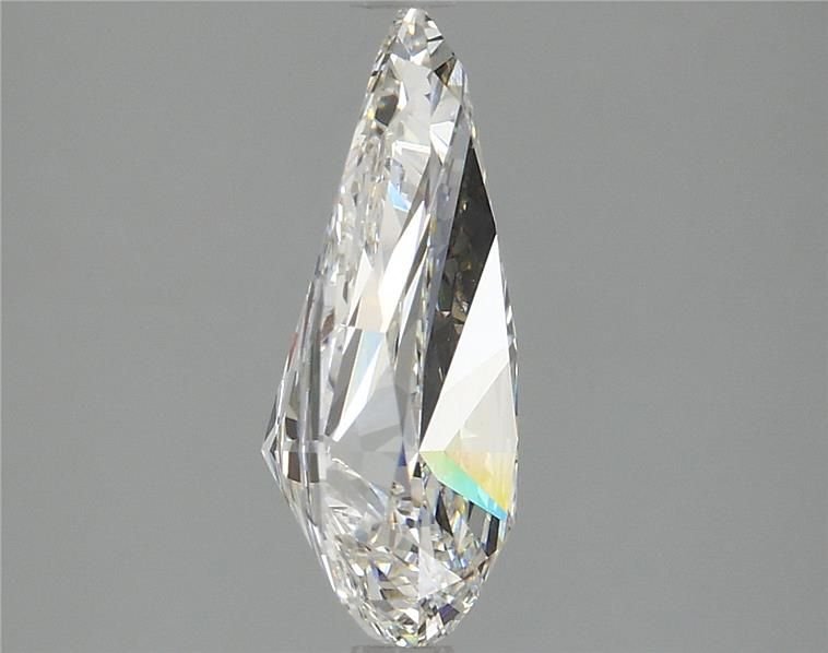 2.81ct H VS2 Rare Carat Ideal Cut Pear Lab Grown Diamond