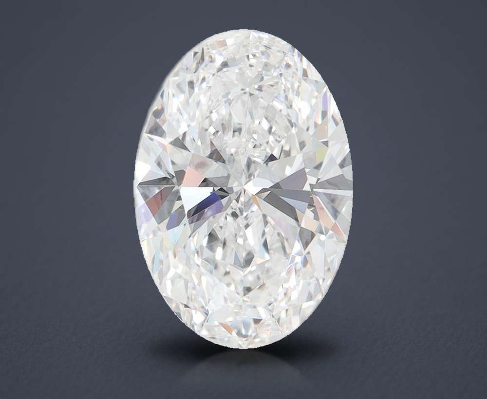 3.55 Carat Oval Lab Diamond