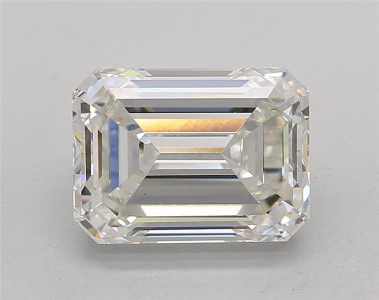 3.08ct I VS1 Excellent Cut Emerald Lab Grown Diamond